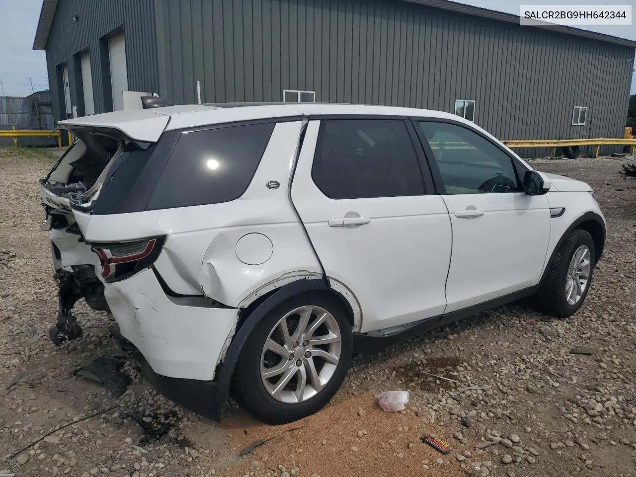 2017 Land Rover Discovery Sport Hse VIN: SALCR2BG9HH642344 Lot: 58774894