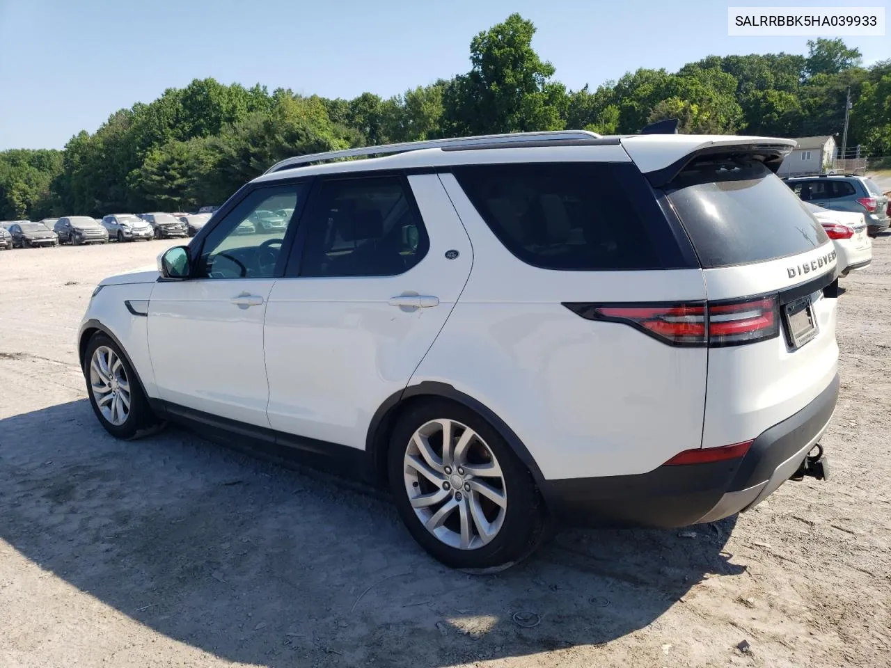 2017 Land Rover Discovery Hse VIN: SALRRBBK5HA039933 Lot: 59138704