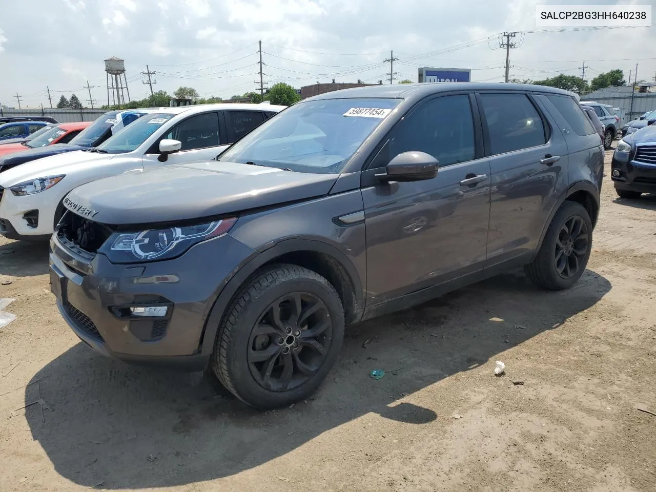 2017 Land Rover Discovery Sport Se VIN: SALCP2BG3HH640238 Lot: 59877454