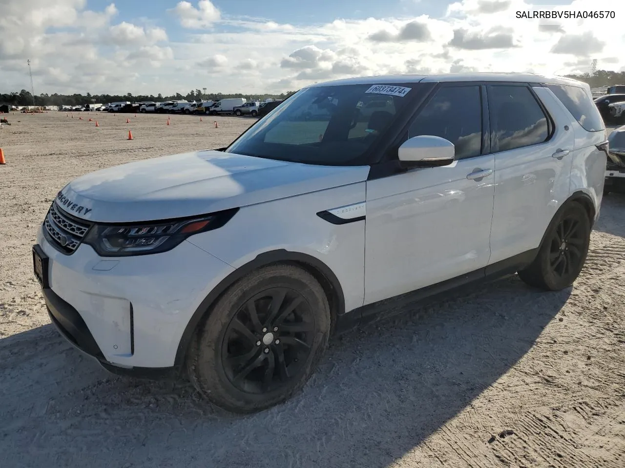 2017 Land Rover Discovery Hse VIN: SALRRBBV5HA046570 Lot: 60373474