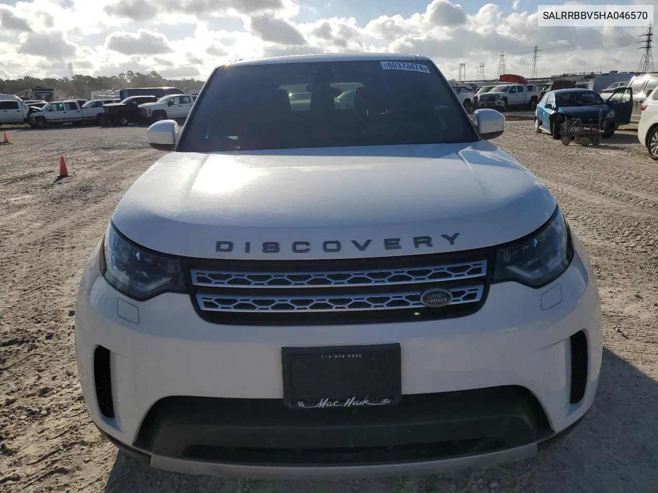 SALRRBBV5HA046570 2017 Land Rover Discovery Hse