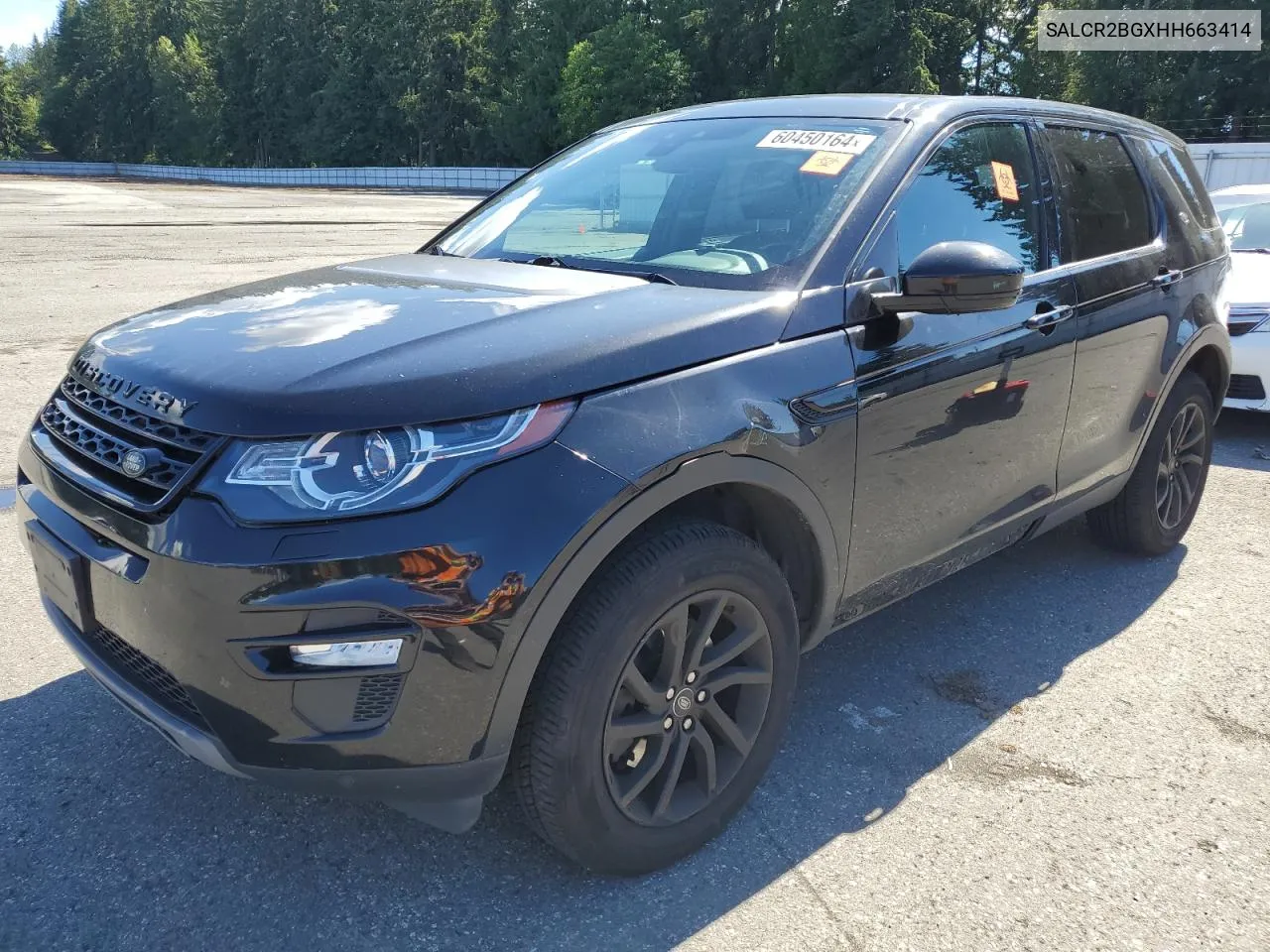 2017 Land Rover Discovery Sport Hse VIN: SALCR2BGXHH663414 Lot: 60450164