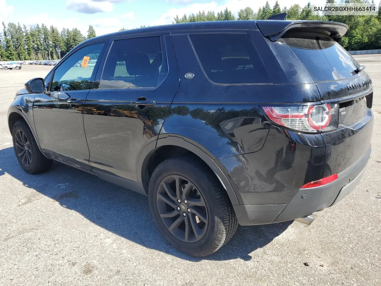 2017 Land Rover Discovery Sport Hse VIN: SALCR2BGXHH663414 Lot: 60450164