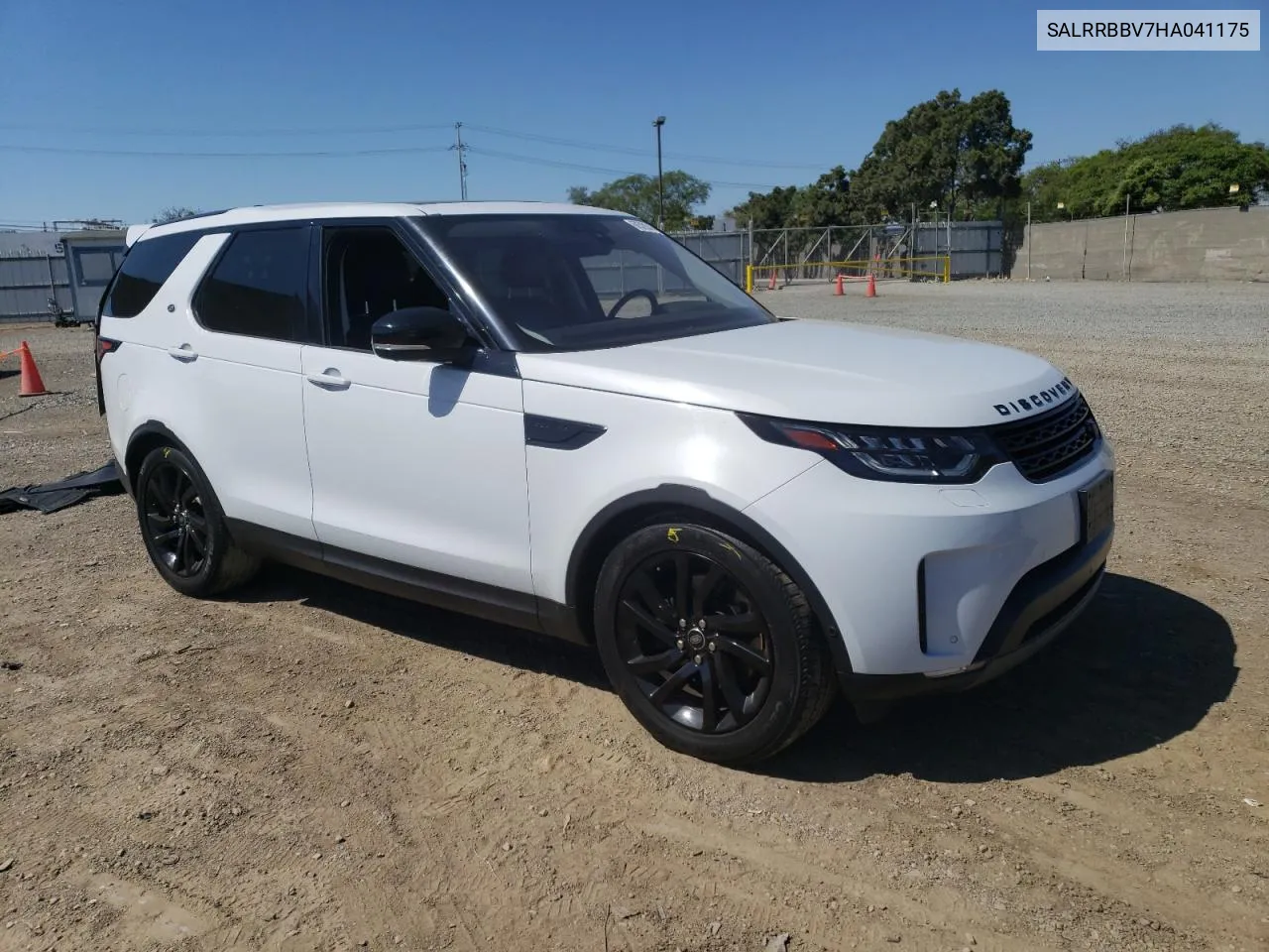 2017 Land Rover Discovery Hse VIN: SALRRBBV7HA041175 Lot: 60520514