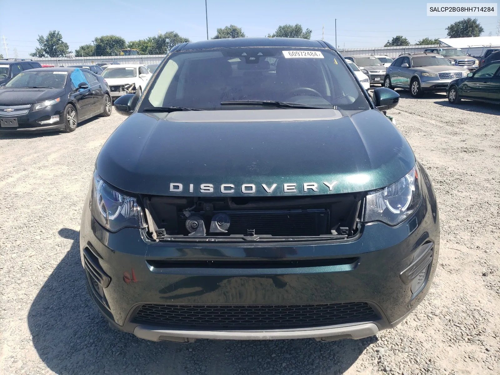 2017 Land Rover Discovery Sport Se VIN: SALCP2BG8HH714284 Lot: 60972484