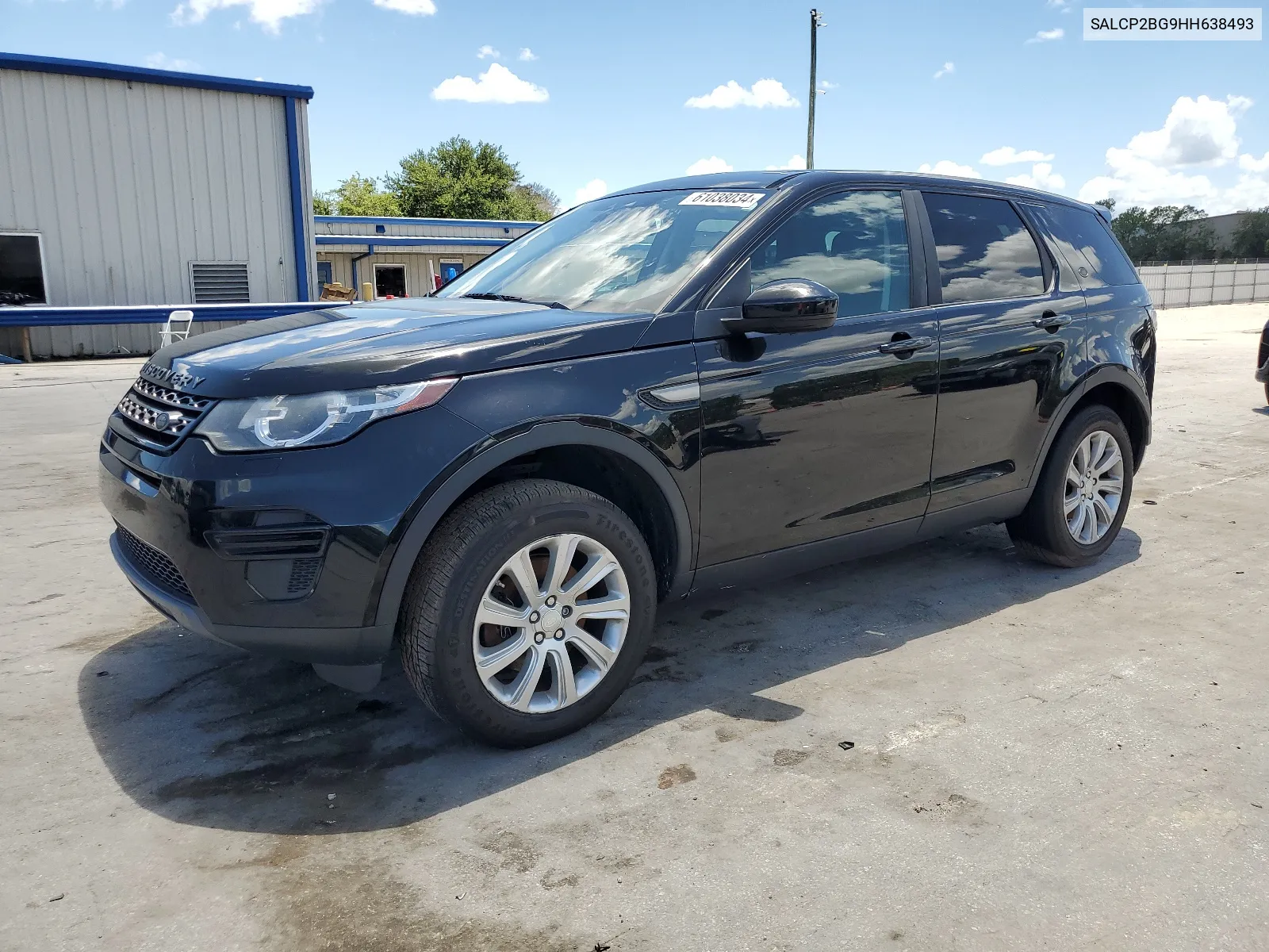 2017 Land Rover Discovery Sport Se VIN: SALCP2BG9HH638493 Lot: 61038034