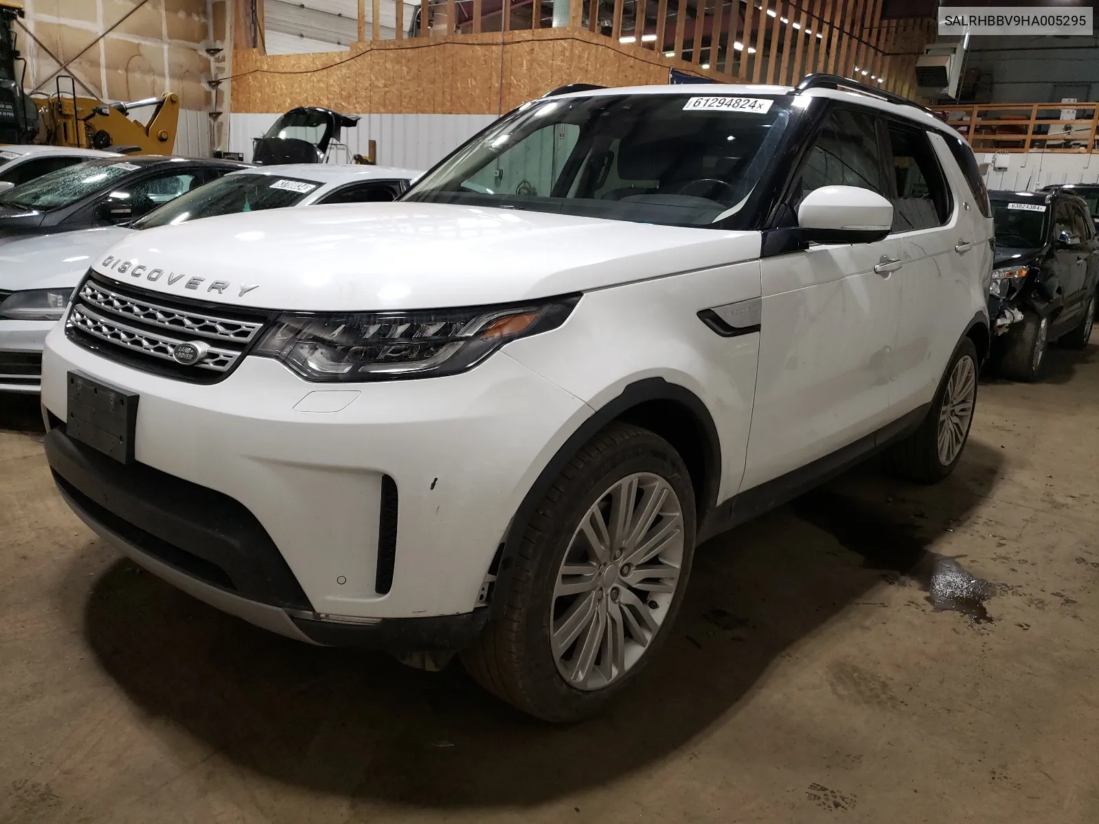 2017 Land Rover Discovery Hse Luxury VIN: SALRHBBV9HA005295 Lot: 61294824