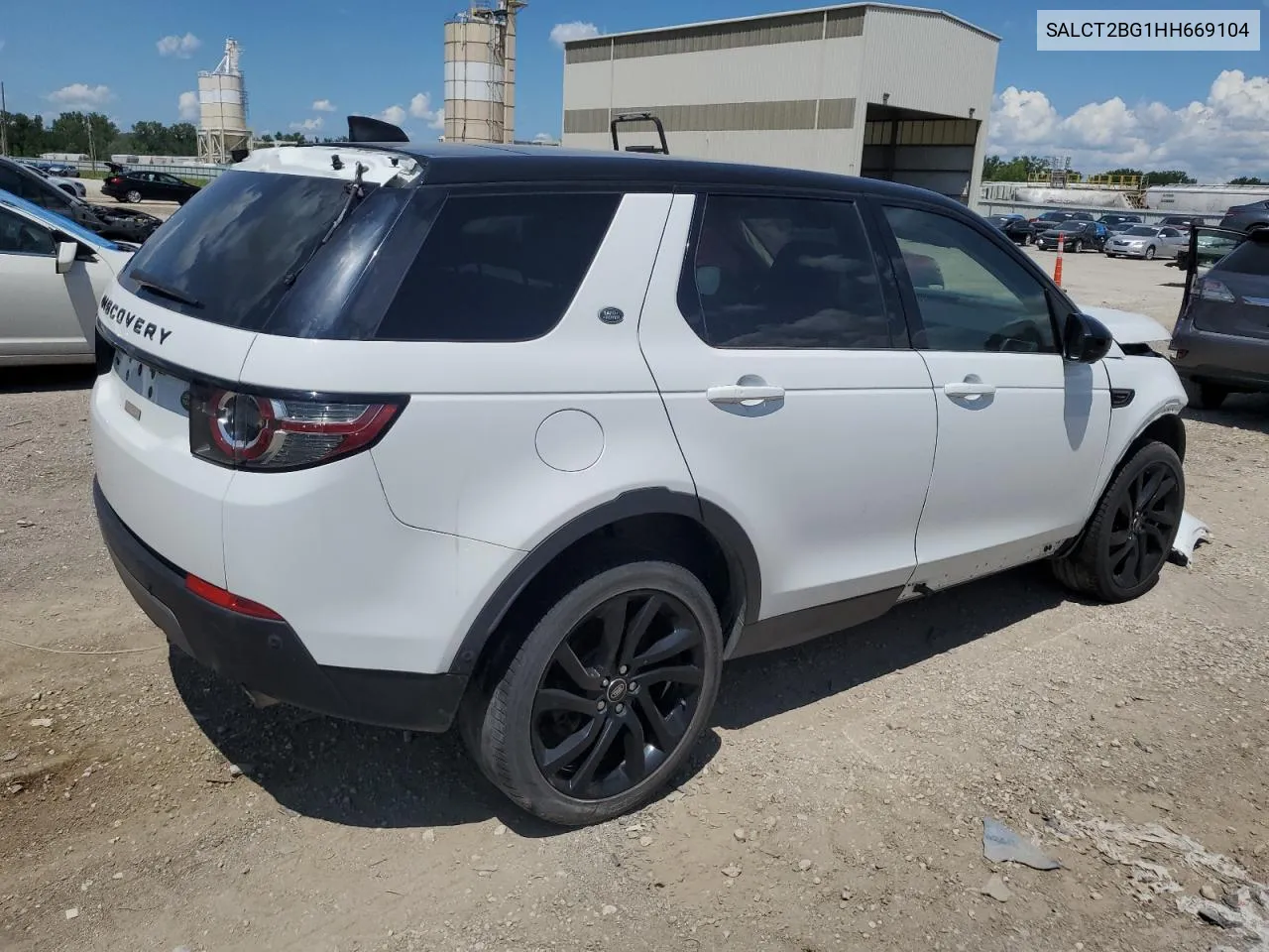 SALCT2BG1HH669104 2017 Land Rover Discovery Sport Hse Luxury