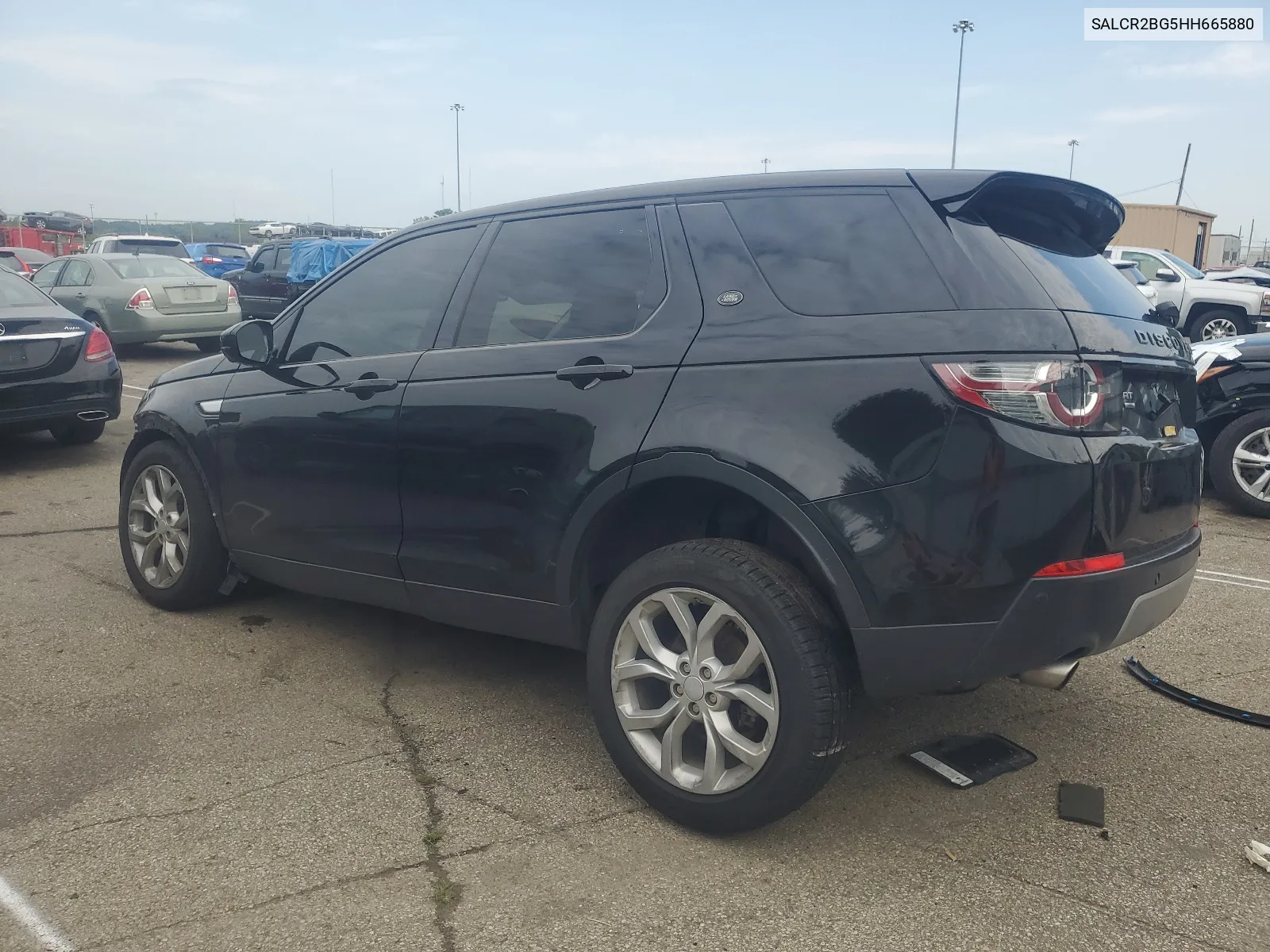 2017 Land Rover Discovery Sport Hse VIN: SALCR2BG5HH665880 Lot: 63026434