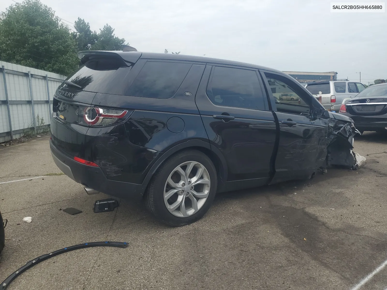 SALCR2BG5HH665880 2017 Land Rover Discovery Sport Hse