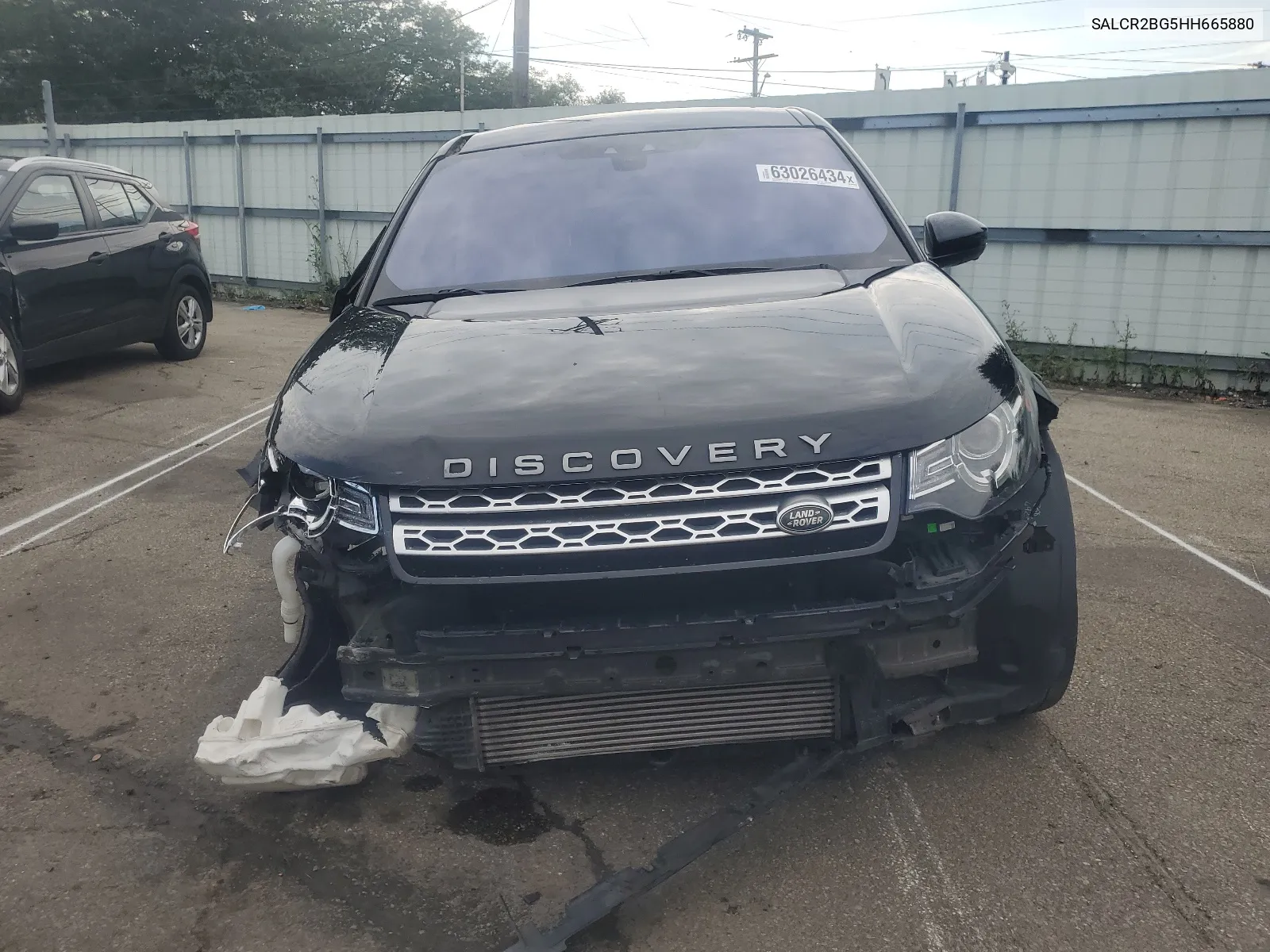 2017 Land Rover Discovery Sport Hse VIN: SALCR2BG5HH665880 Lot: 63026434