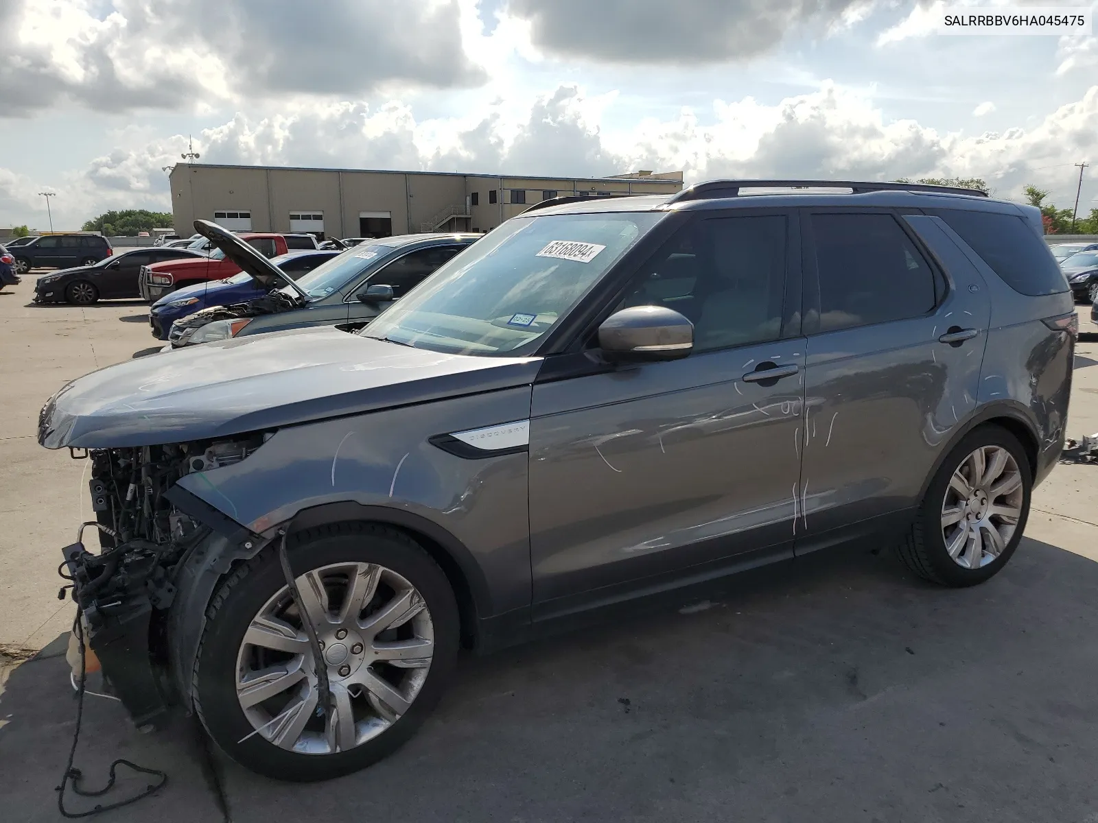 SALRRBBV6HA045475 2017 Land Rover Discovery Hse