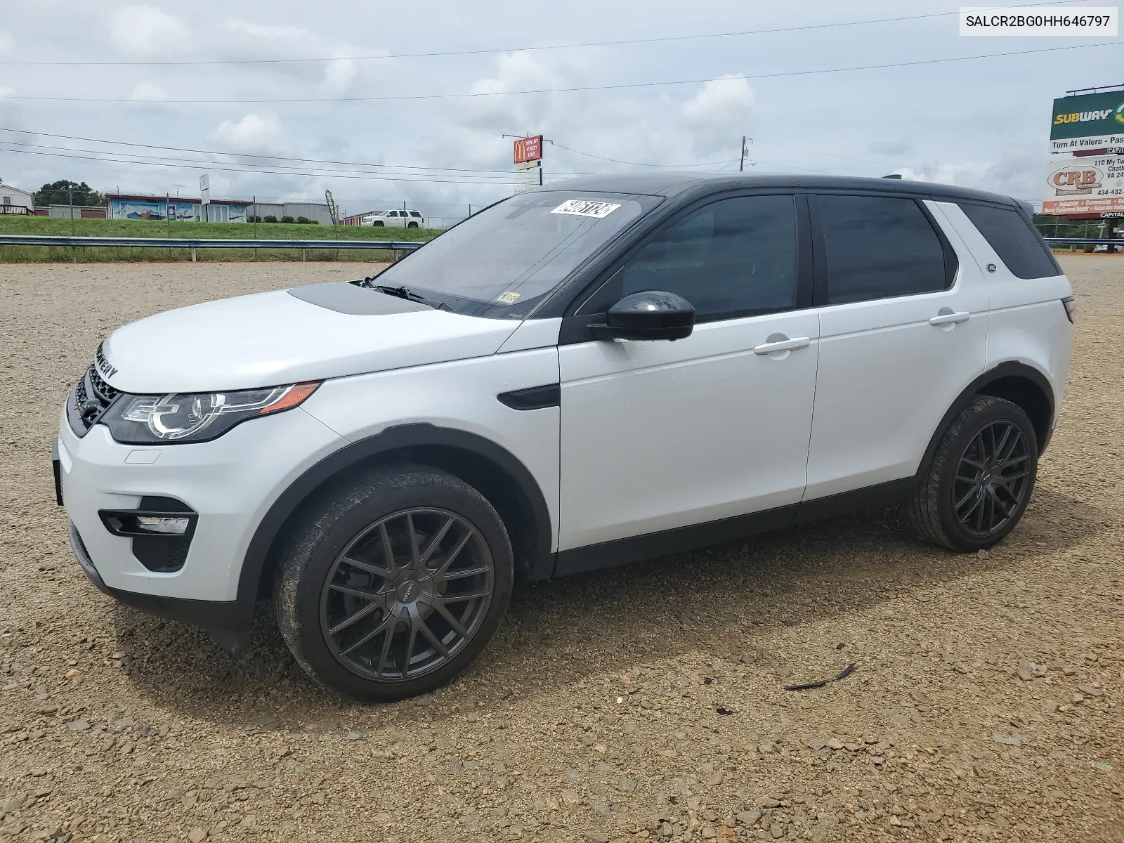 2017 Land Rover Discovery Sport Hse VIN: SALCR2BG0HH646797 Lot: 64061124