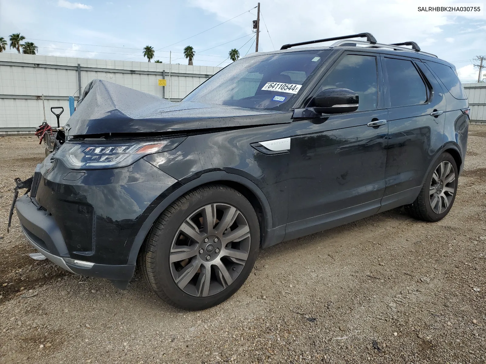 2017 Land Rover Discovery Hse Luxury VIN: SALRHBBK2HA030755 Lot: 64110544