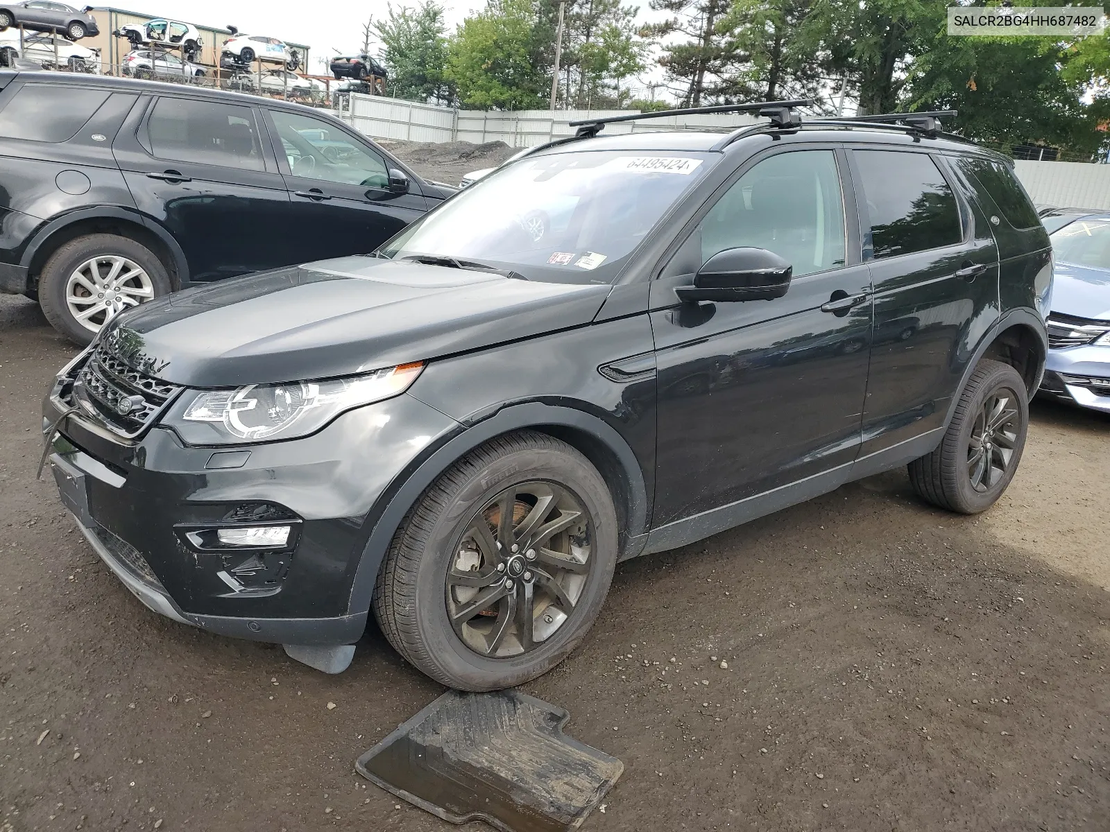 2017 Land Rover Discovery Sport Hse VIN: SALCR2BG4HH687482 Lot: 64495424