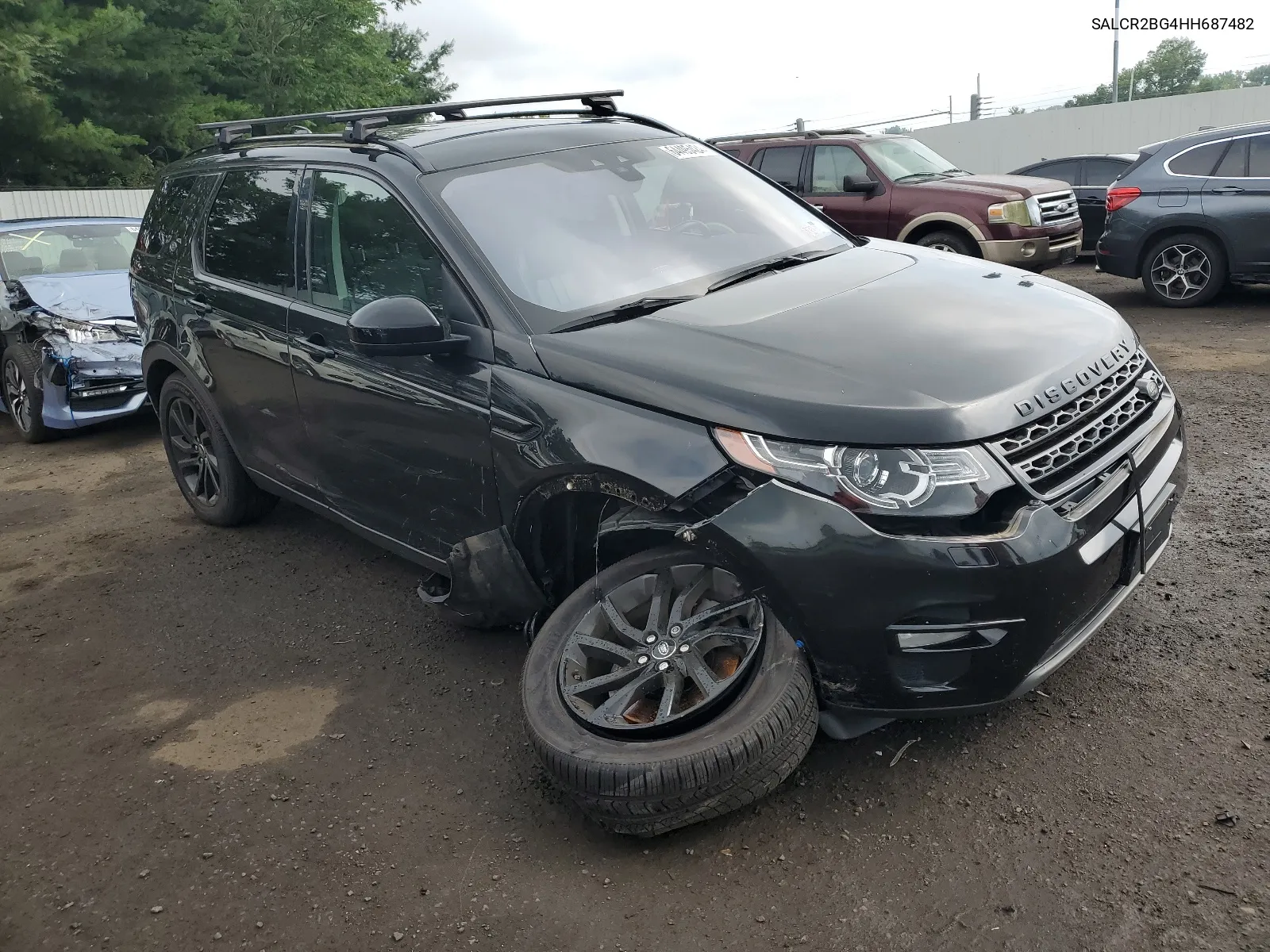 2017 Land Rover Discovery Sport Hse VIN: SALCR2BG4HH687482 Lot: 64495424