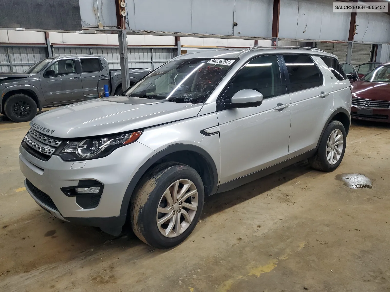 2017 Land Rover Discovery Sport Hse VIN: SALCR2BG6HH665452 Lot: 64638594