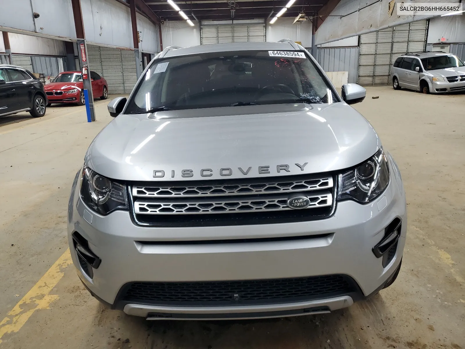 2017 Land Rover Discovery Sport Hse VIN: SALCR2BG6HH665452 Lot: 64638594