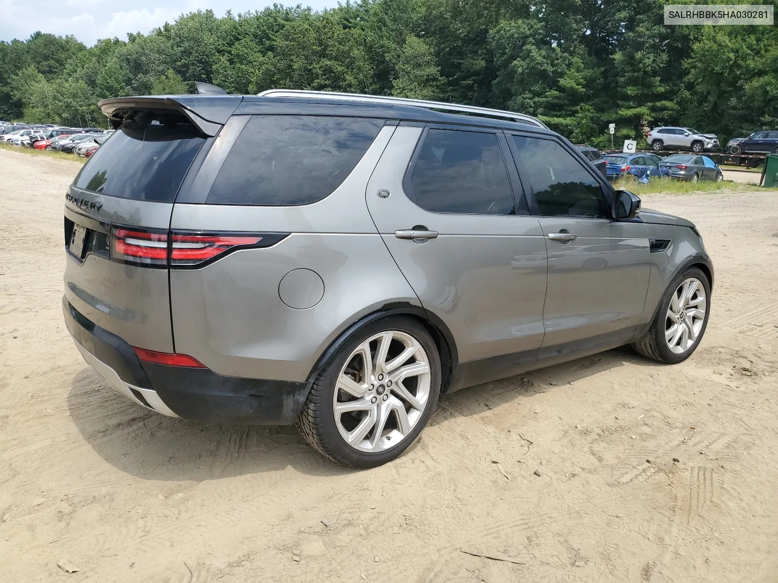 2017 Land Rover Discovery Hse Luxury VIN: SALRHBBK5HA030281 Lot: 66111594