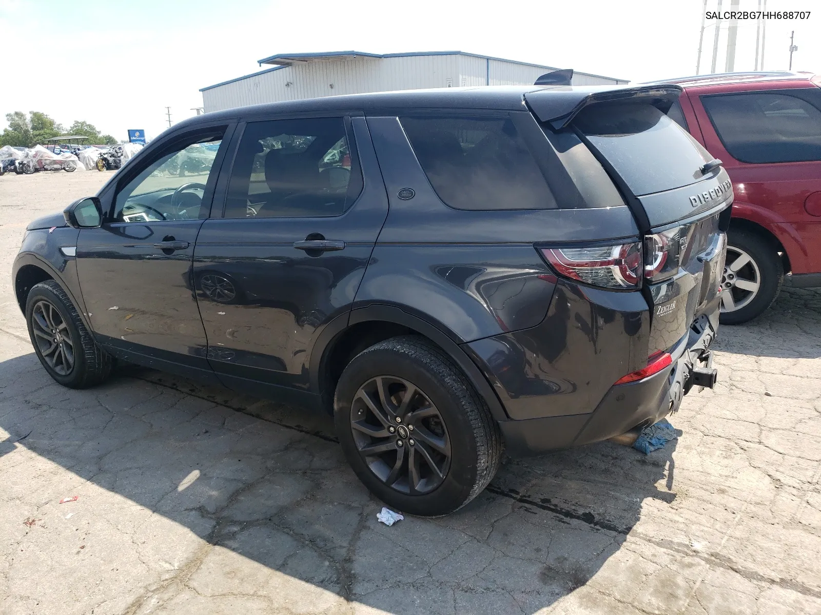 2017 Land Rover Discovery Sport Hse VIN: SALCR2BG7HH688707 Lot: 66432054