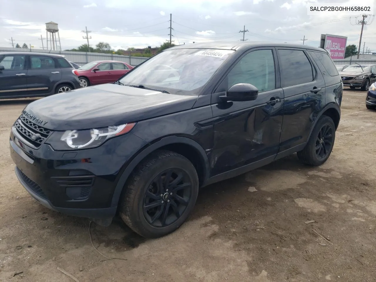 2017 Land Rover Discovery Sport Se VIN: SALCP2BG0HH658602 Lot: 68459424