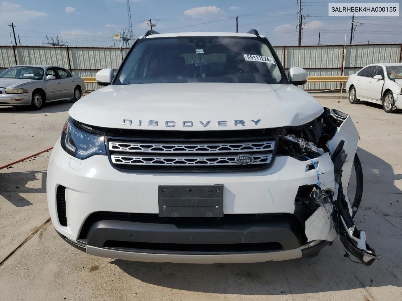 2017 Land Rover Discovery Hse Luxury VIN: SALRHBBK4HA000155 Lot: 69111224