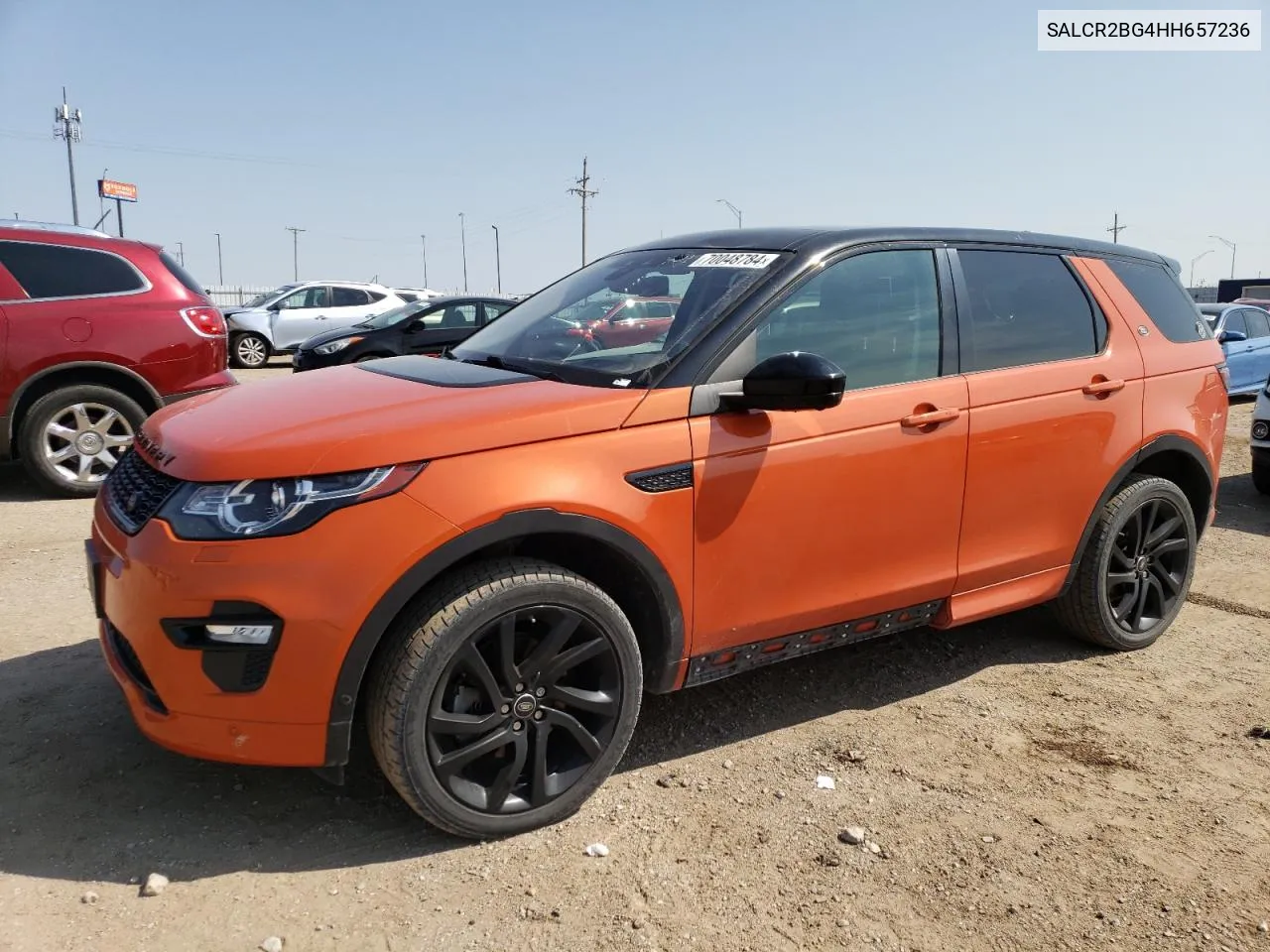 2017 Land Rover Discovery Sport Hse VIN: SALCR2BG4HH657236 Lot: 70048784