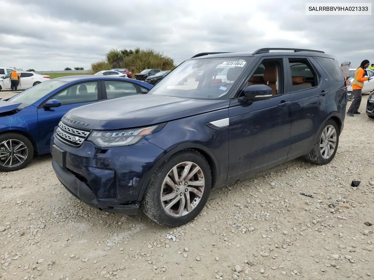 2017 Land Rover Discovery Hse VIN: SALRRBBV9HA021333 Lot: 70351064