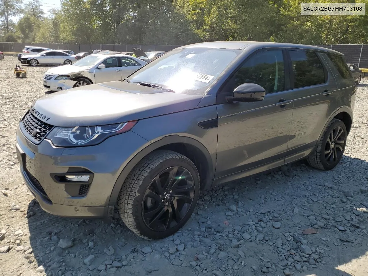 2017 Land Rover Discovery Sport Hse VIN: SALCR2BG7HH703108 Lot: 71283884