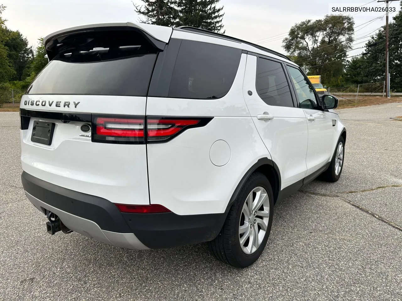 2017 Land Rover Discovery Hse VIN: SALRRBBV0HA026033 Lot: 72462514