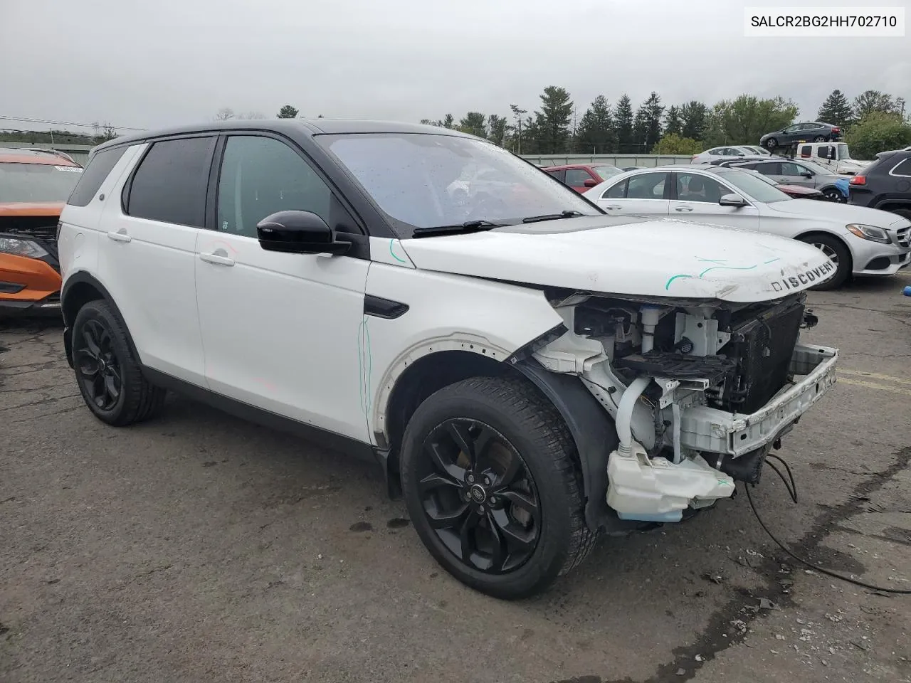 SALCR2BG2HH702710 2017 Land Rover Discovery Sport Hse