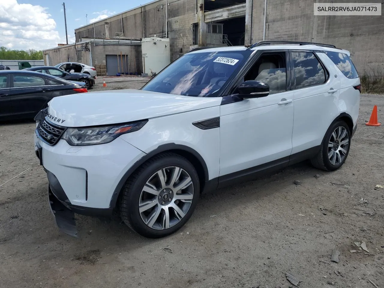 2018 Land Rover Discovery Hse VIN: SALRR2RV6JA071473 Lot: 52372624