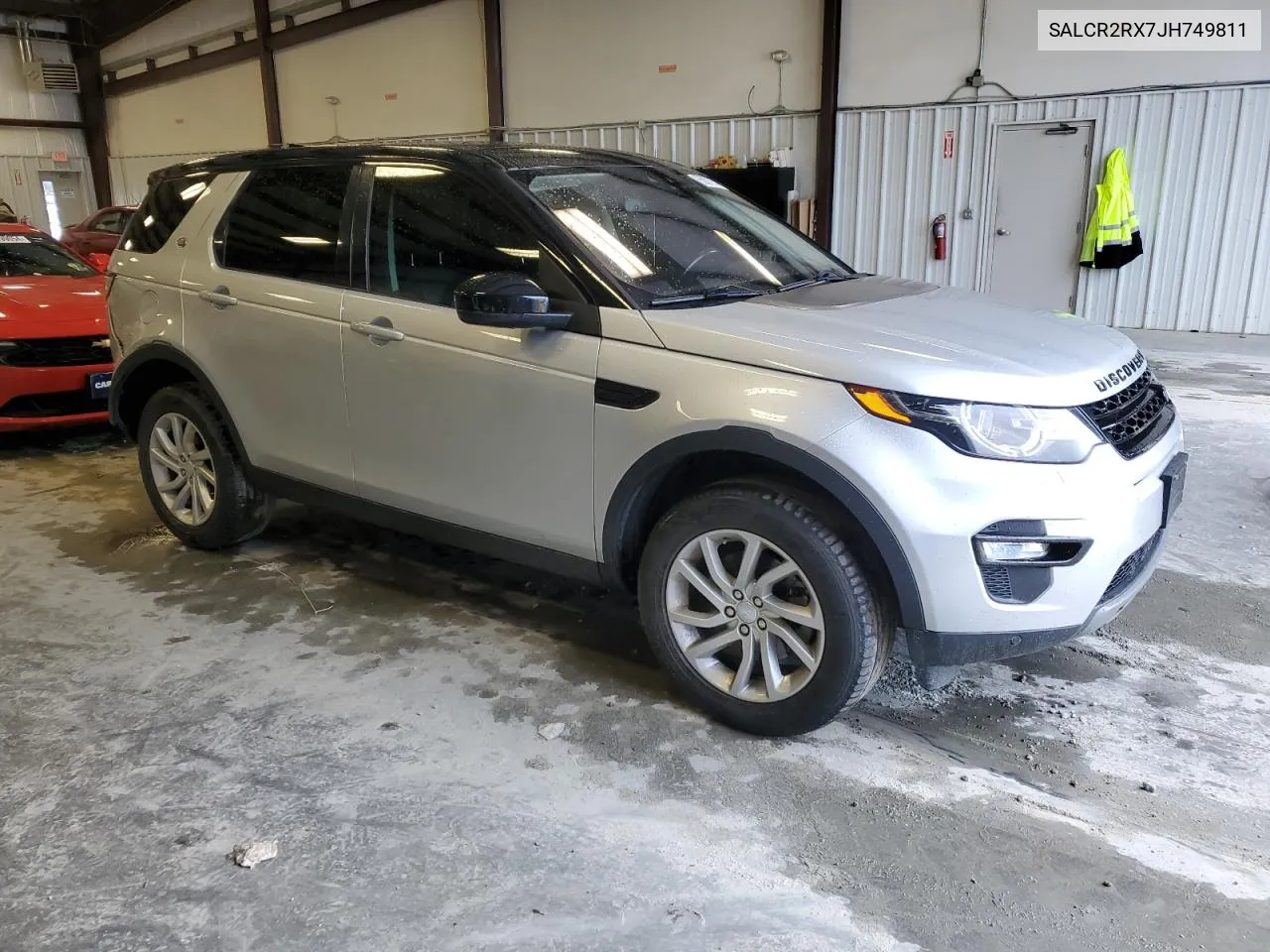 2018 Land Rover Discovery Sport Hse VIN: SALCR2RX7JH749811 Lot: 55021144