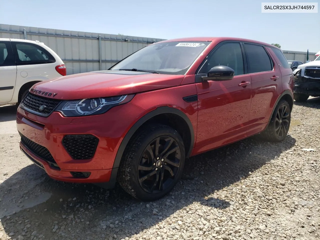 2018 Land Rover Discovery Sport Hse VIN: SALCR2SX3JH744597 Lot: 55686124