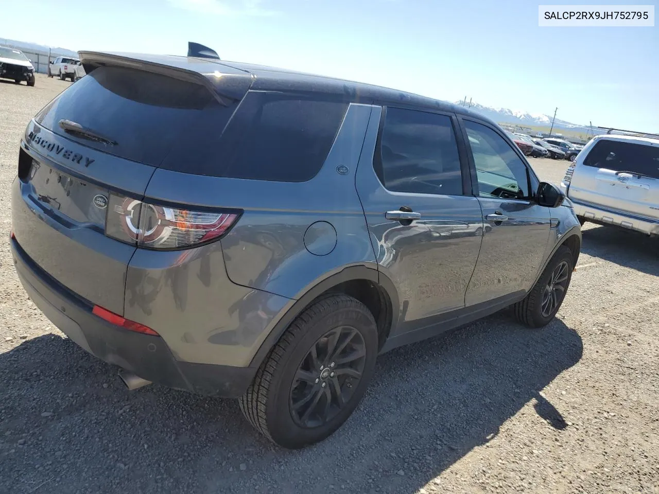 2018 Land Rover Discovery Sport Se VIN: SALCP2RX9JH752795 Lot: 55748284