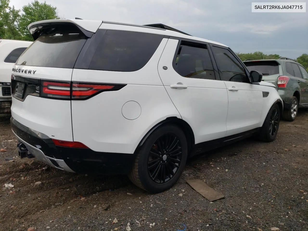 2018 Land Rover Discovery Hse Luxury VIN: SALRT2RK6JA047715 Lot: 56106054