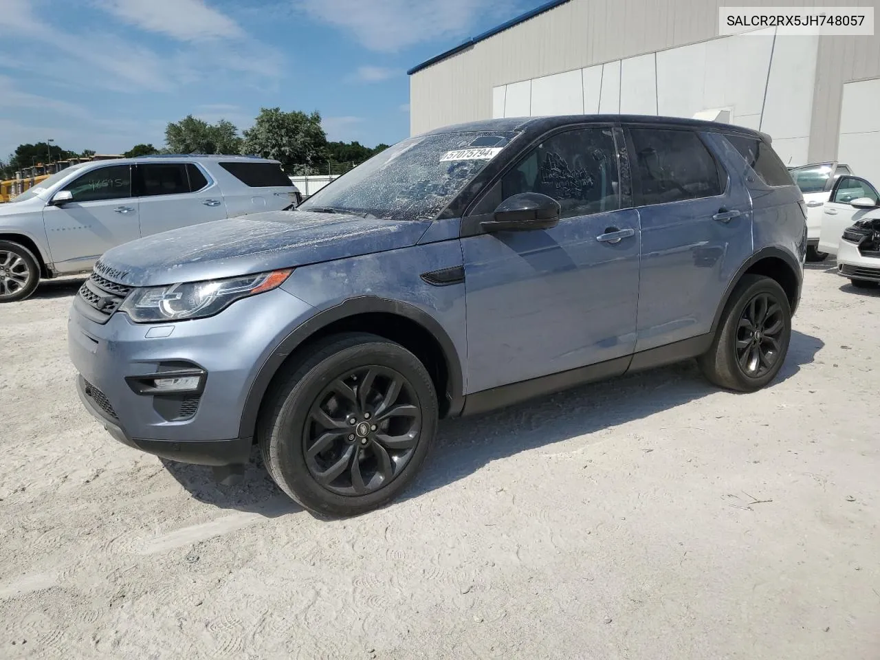 2018 Land Rover Discovery Sport Hse VIN: SALCR2RX5JH748057 Lot: 57075794