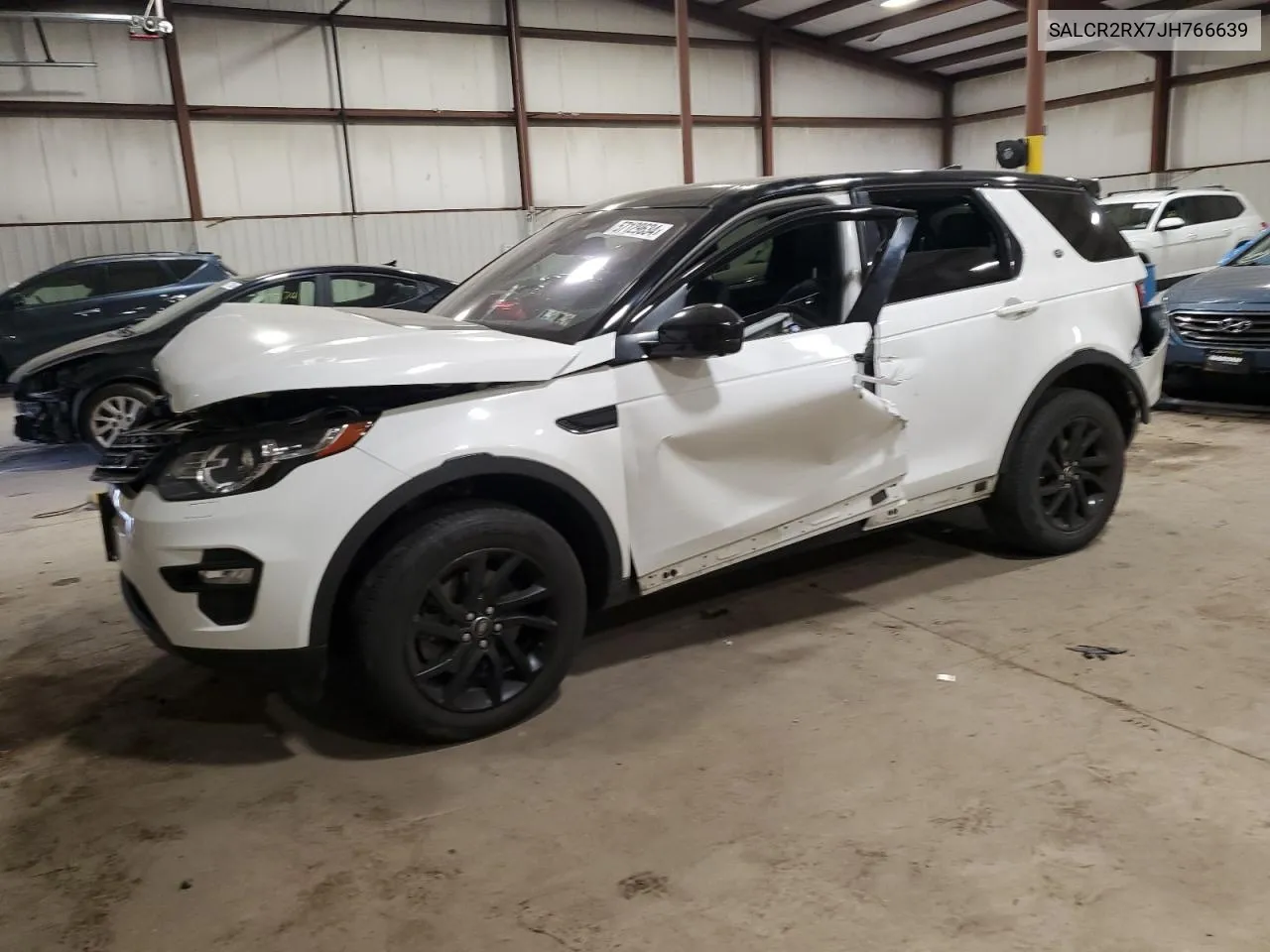 2018 Land Rover Discovery Sport Hse VIN: SALCR2RX7JH766639 Lot: 57129634