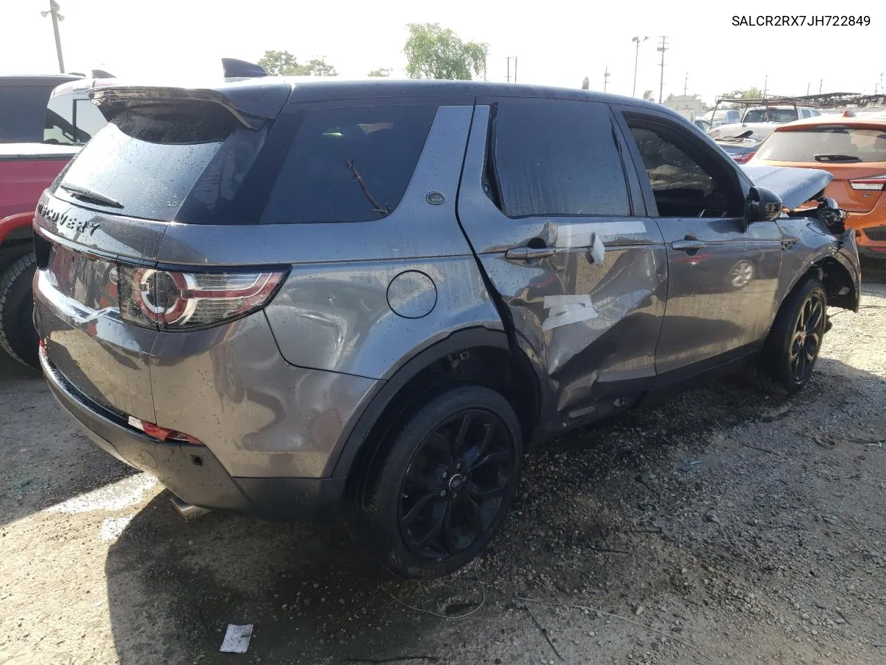 2018 Land Rover Discovery Sport Hse VIN: SALCR2RX7JH722849 Lot: 57771504