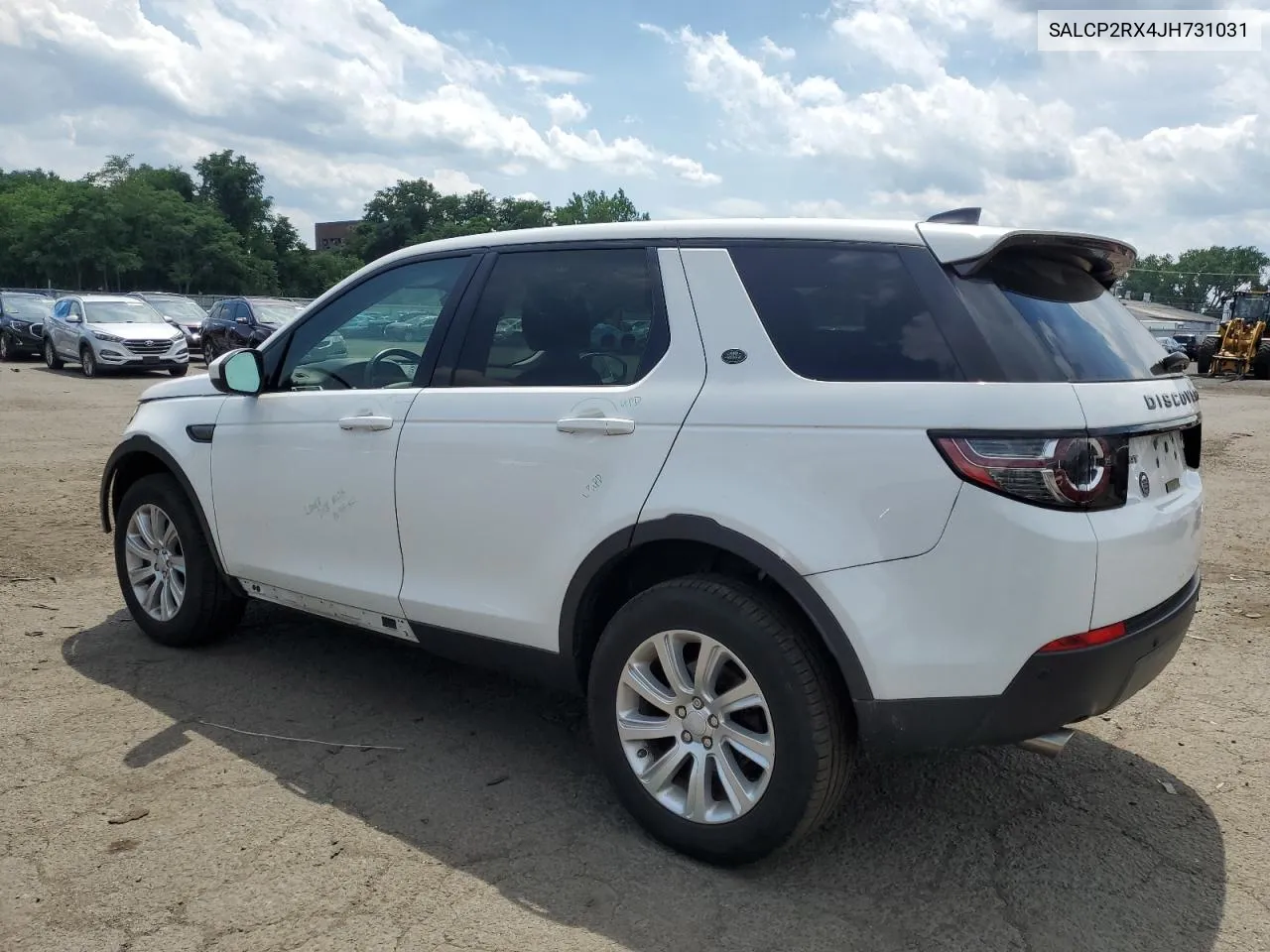 2018 Land Rover Discovery Sport Se VIN: SALCP2RX4JH731031 Lot: 59999784