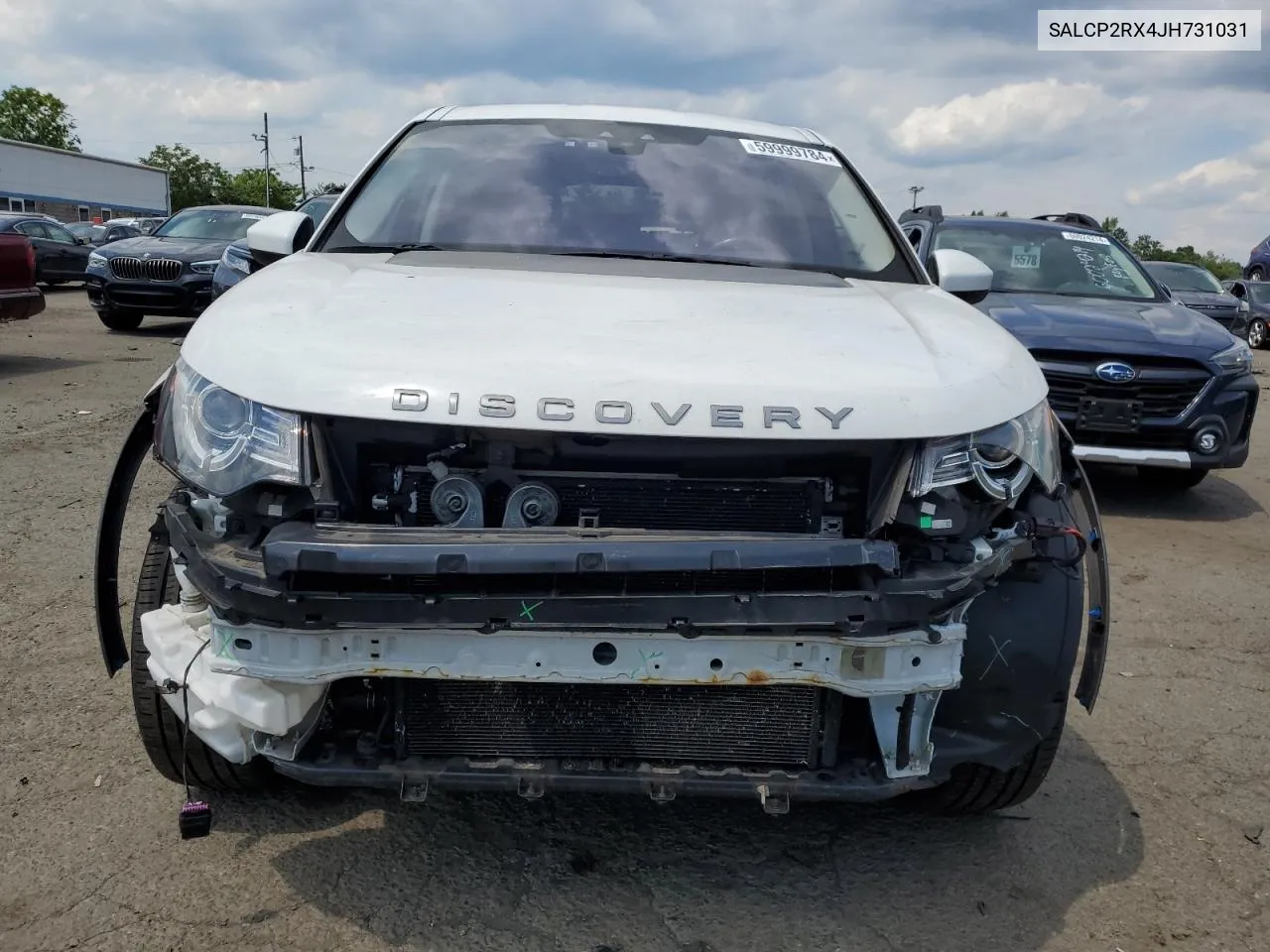 SALCP2RX4JH731031 2018 Land Rover Discovery Sport Se