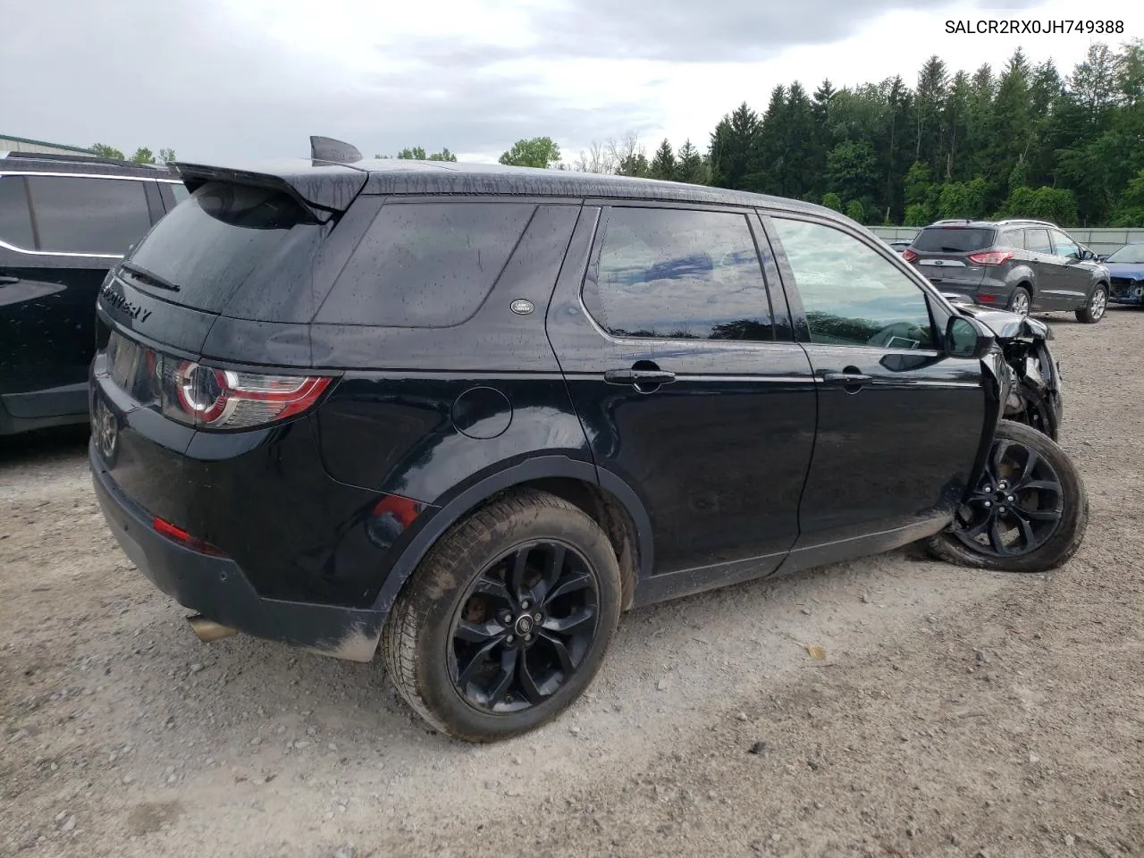 2018 Land Rover Discovery Sport Hse VIN: SALCR2RX0JH749388 Lot: 60379604