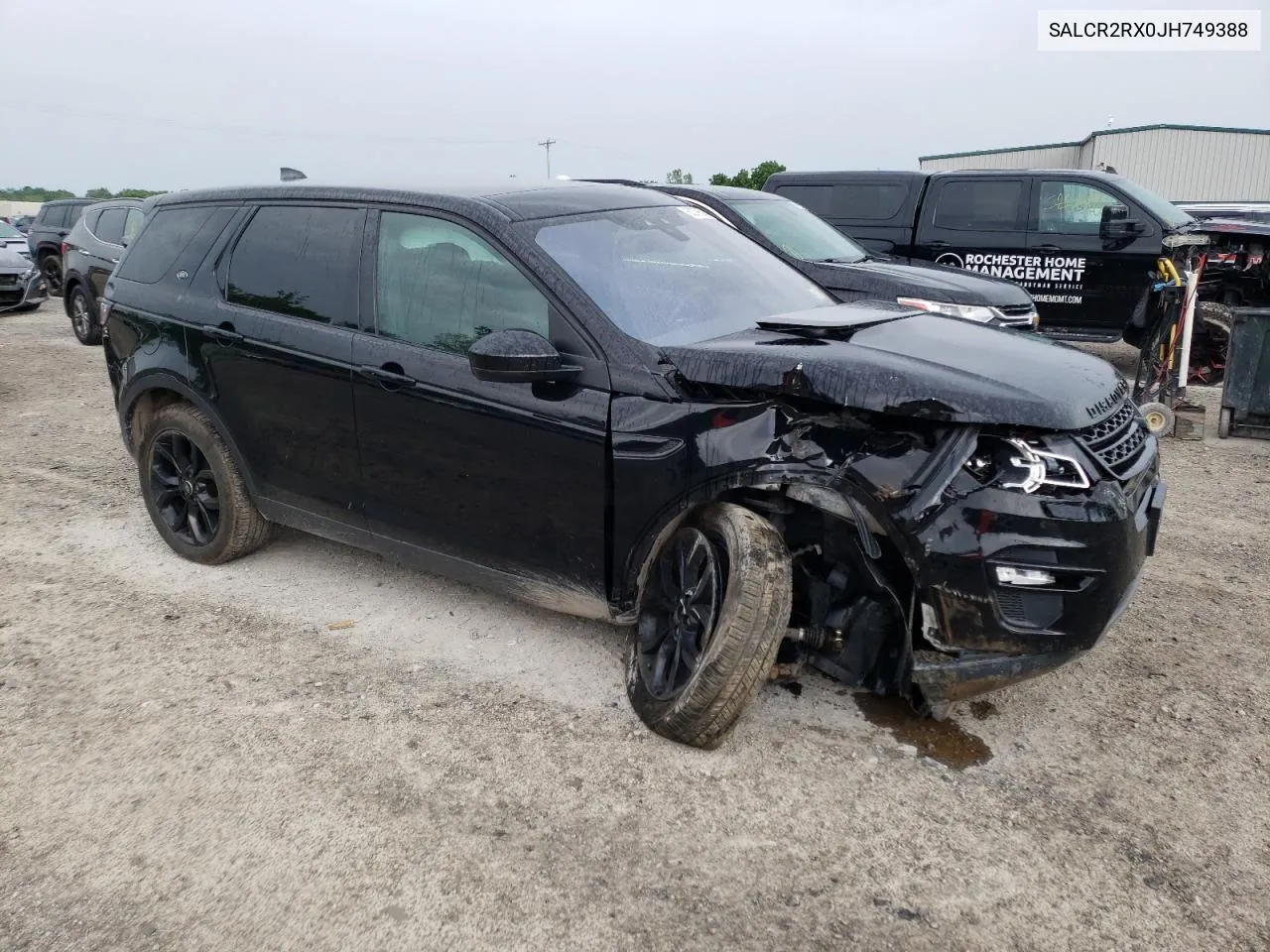 2018 Land Rover Discovery Sport Hse VIN: SALCR2RX0JH749388 Lot: 60379604