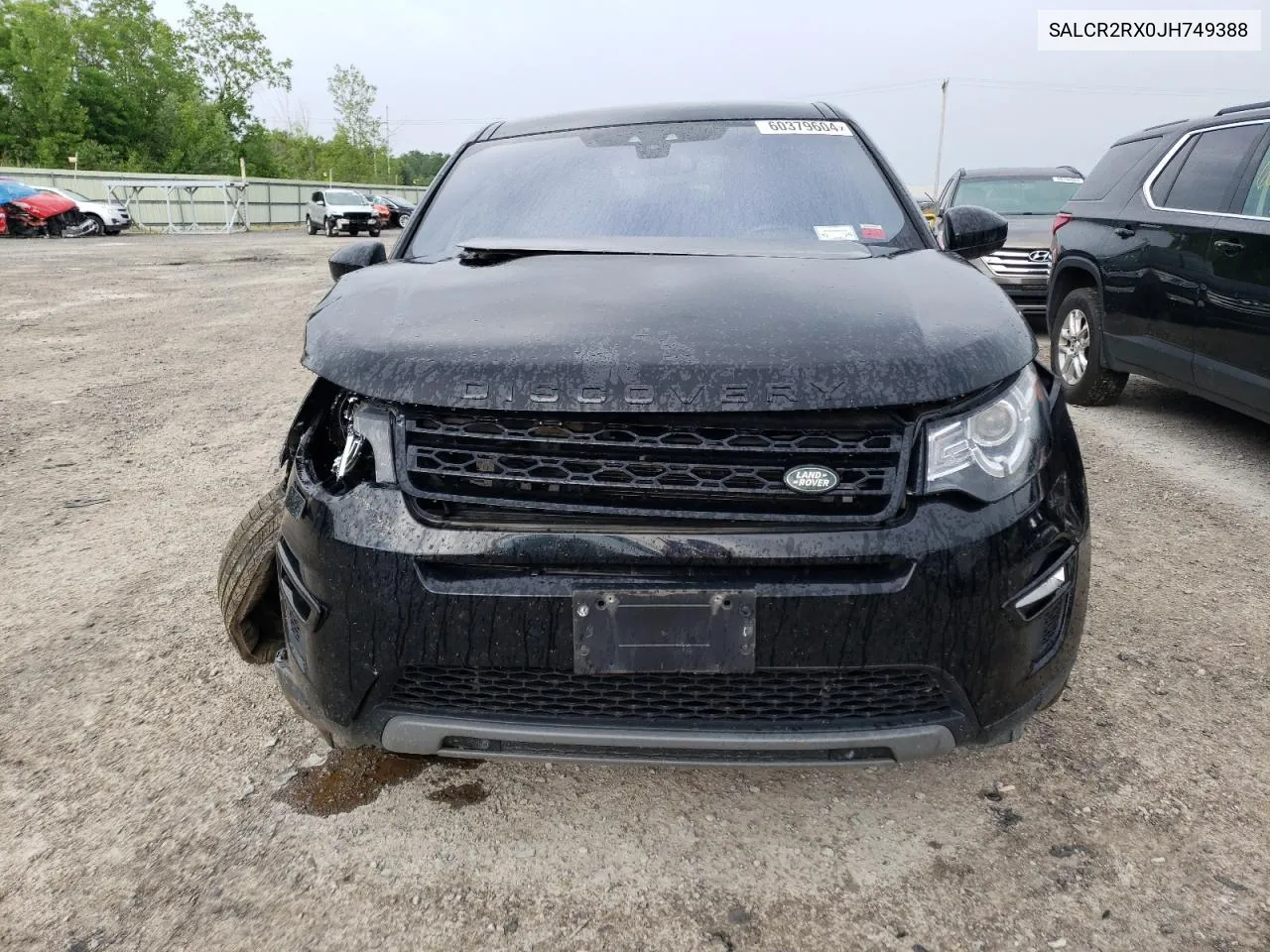 2018 Land Rover Discovery Sport Hse VIN: SALCR2RX0JH749388 Lot: 60379604