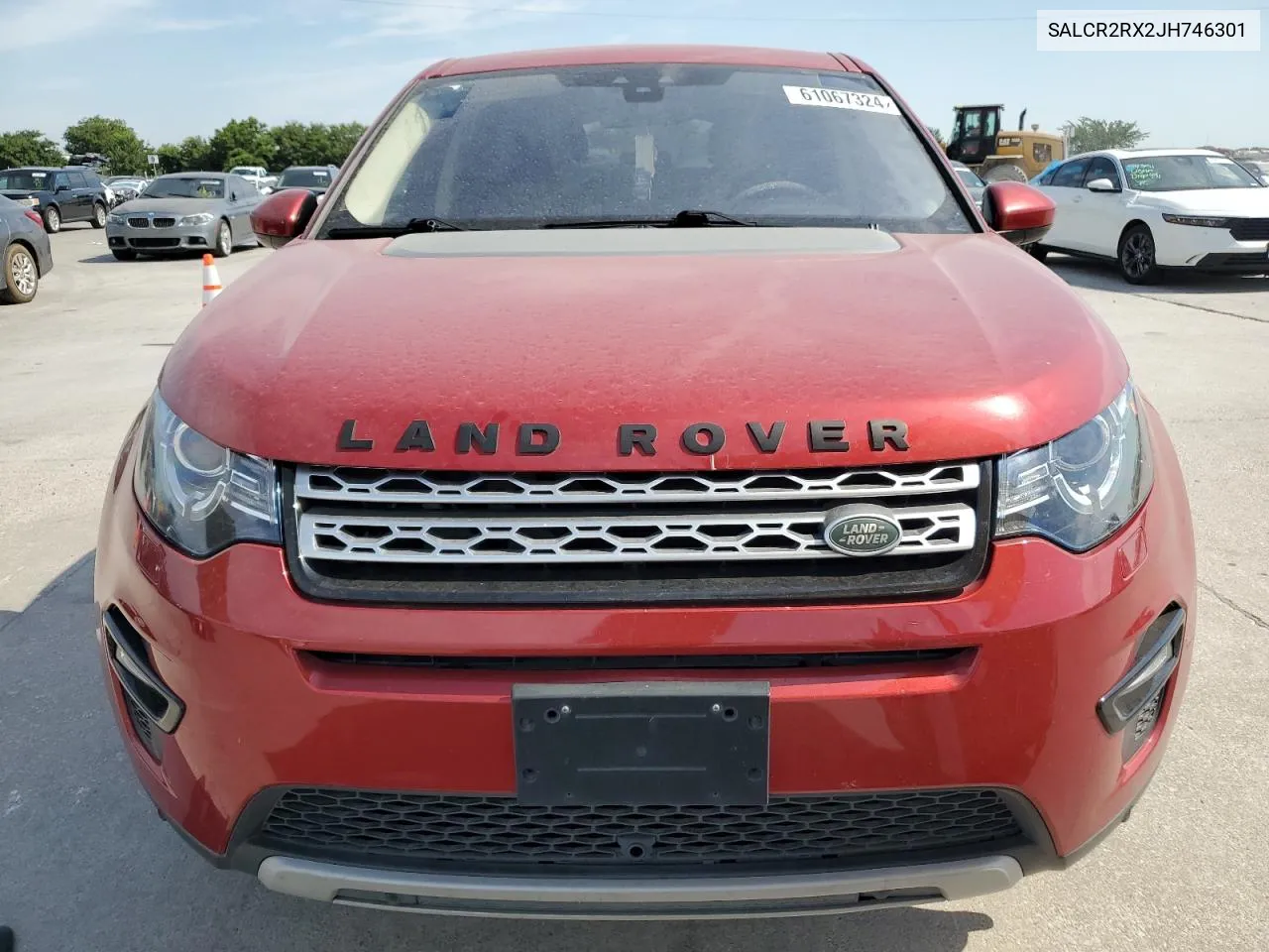 2018 Land Rover Discovery Sport Hse VIN: SALCR2RX2JH746301 Lot: 61067324