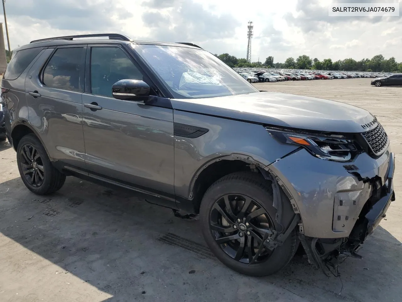 2018 Land Rover Discovery Hse Luxury VIN: SALRT2RV6JA074679 Lot: 61619354