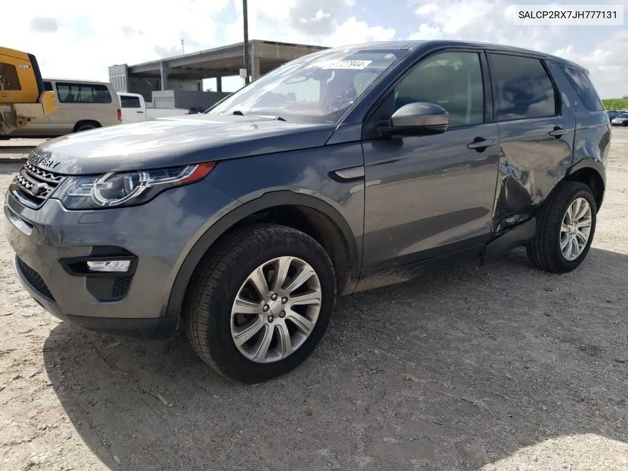 2018 Land Rover Discovery Sport Se VIN: SALCP2RX7JH777131 Lot: 61727944