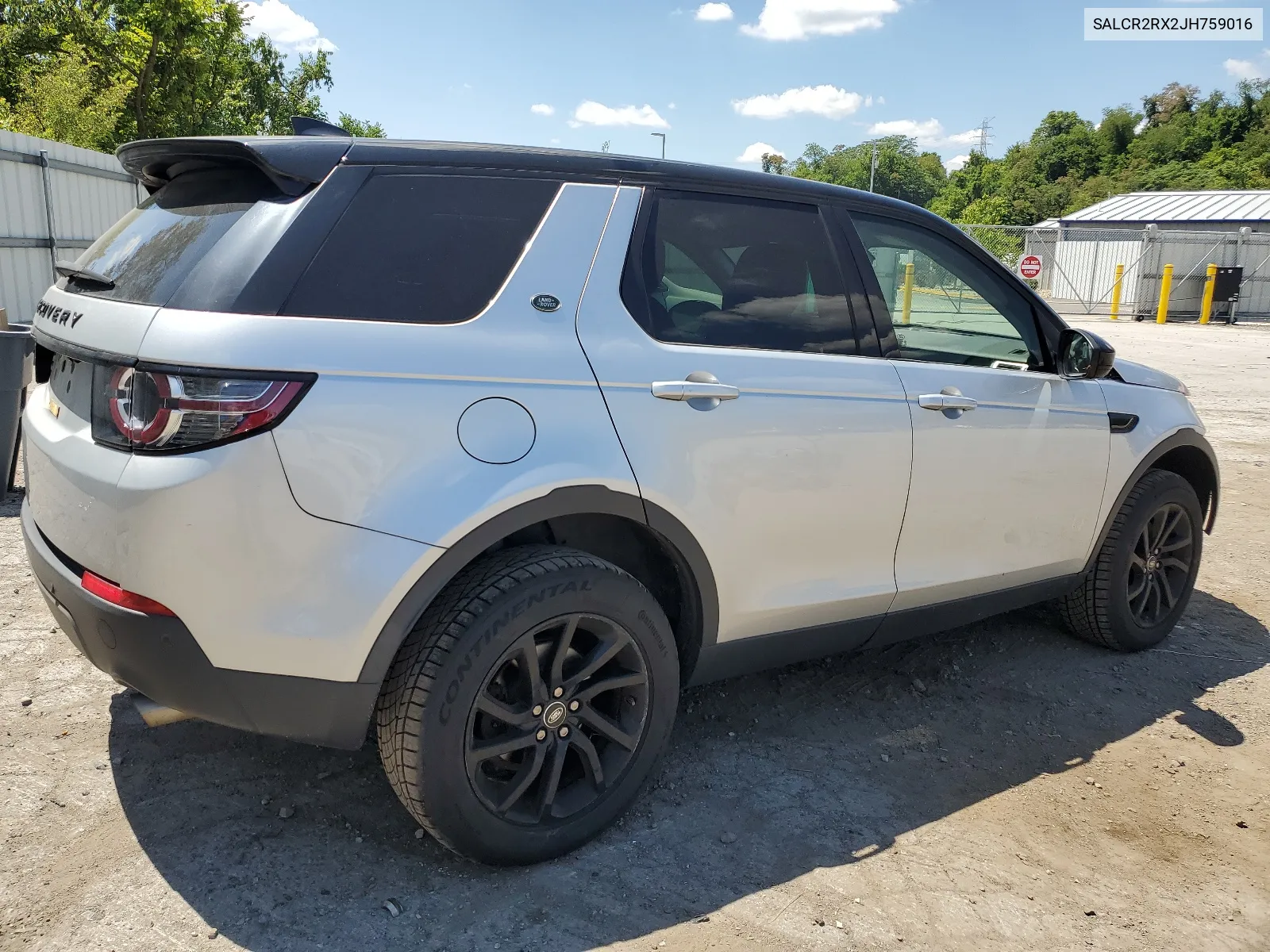 2018 Land Rover Discovery Sport Hse VIN: SALCR2RX2JH759016 Lot: 62062554