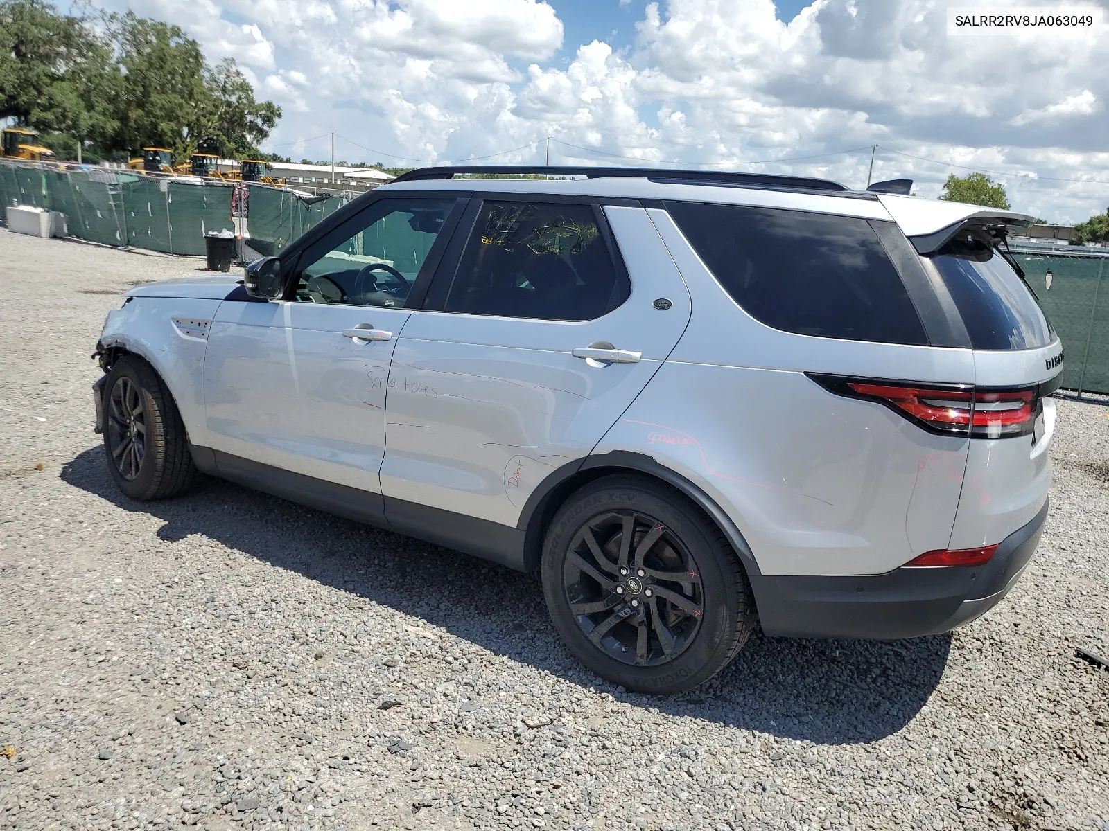 SALRR2RV8JA063049 2018 Land Rover Discovery Hse