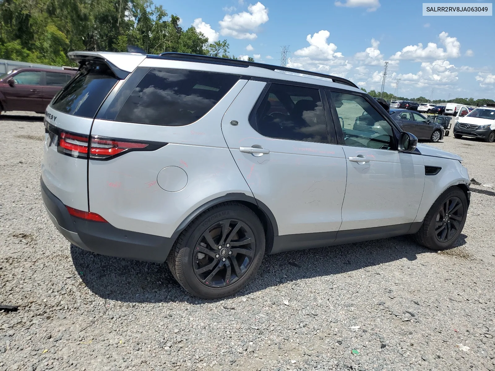 2018 Land Rover Discovery Hse VIN: SALRR2RV8JA063049 Lot: 62600624